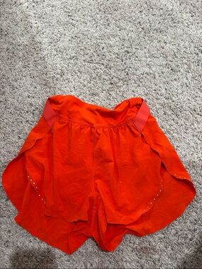 lululemon athletica Women's Athletic Shorts - Bright Orange
